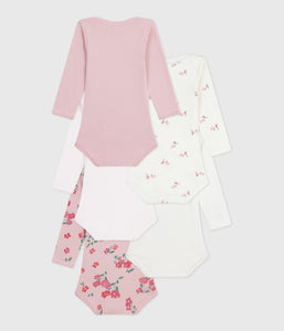 AW25 - A0E2V 00 MULTI BODYSUITS FALL WINTER 2025/26 FLORAL LONG SLEEVES NEWBORN STRIPES