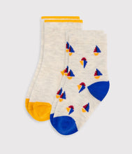 Load image into Gallery viewer, AW25 - A0E3D 01 MULTI ACCESSORIES FALL WINTER 2025/26 SAILOR SOCKS
