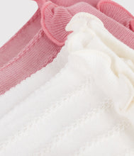 Load image into Gallery viewer, AW25 - A0E53 01 WHITE PINK ACCESSORIES FALL WINTER 2025/26 SOCKS
