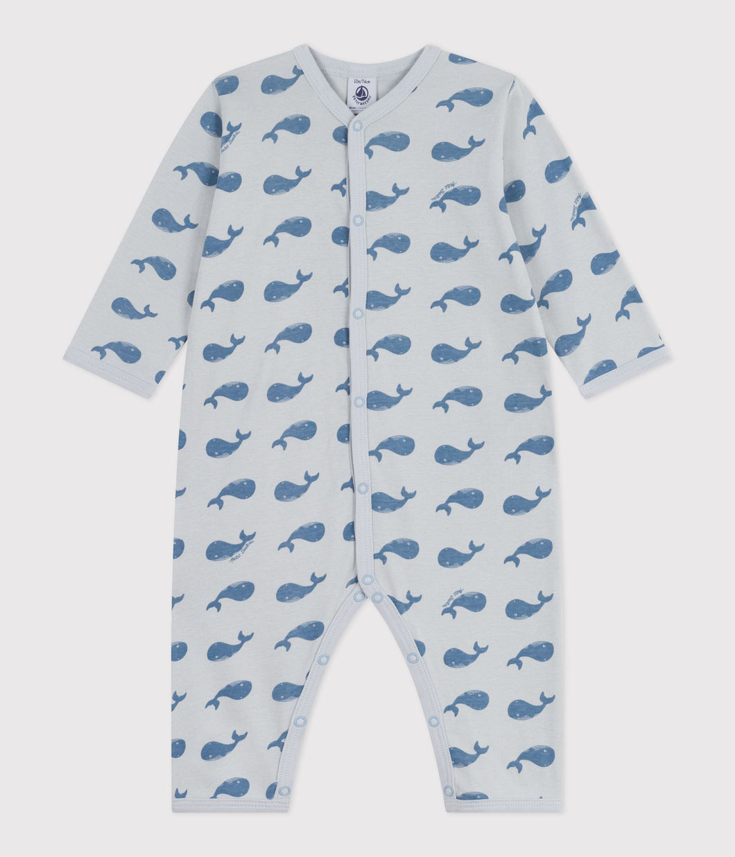 AW25 - A0E6A 01 BLUE WHALE FALL WINTER 2025/26 NEWBORN OUTFITS ROMPERS SAILOR