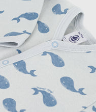 Load image into Gallery viewer, AW25 - A0E6A 01 BLUE WHALE FALL WINTER 2025/26 NEWBORN OUTFITS ROMPERS SAILOR
