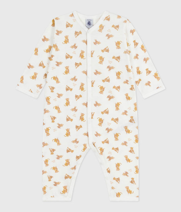 AW25 - A0E6A 03 WHITE LEO FALL WINTER 2025/26 NEWBORN OUTFITS ROMPERS