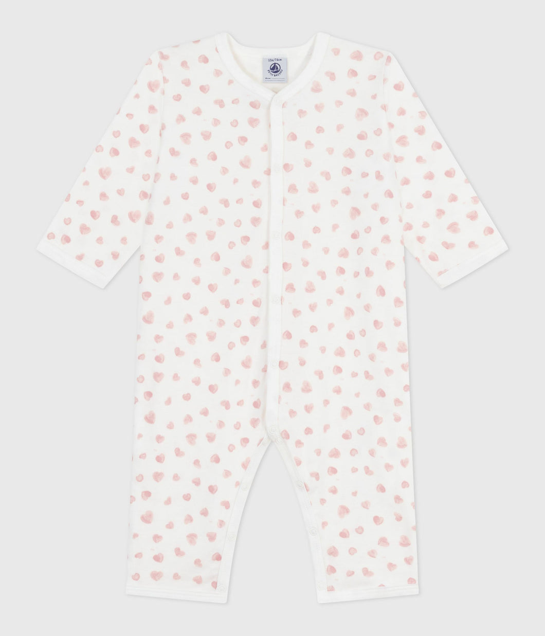 AW25 - A0E6B 03 PINK HEART FALL WINTER 2025/26 HEARTS NEWBORN OUTFITS ROMPERS