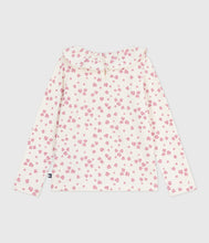 Load image into Gallery viewer, AW25 - A0E6T 02 WHITE PINK FALL WINTER 2025/26 FLORAL LONG SLEEVES T-SHIRTS
