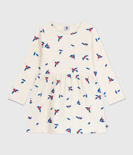 Load image into Gallery viewer, AW25 - A0E6V 01 CREAM MULTI DRESSES FALL WINTER 2025/26 LONG SLEEVES
