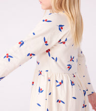 Load image into Gallery viewer, AW25 - A0E6V 01 CREAM MULTI DRESSES FALL WINTER 2025/26 LONG SLEEVES
