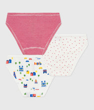 Load image into Gallery viewer, AW25 - A0E74 00 MULTI FALL WINTER 2025/26 HEARTS PARISIAN STRIPES UNDERWEARS
