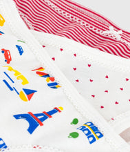 Load image into Gallery viewer, AW25 - A0E74 00 MULTI FALL WINTER 2025/26 HEARTS PARISIAN STRIPES UNDERWEARS
