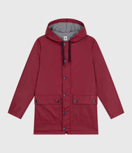 Load image into Gallery viewer, AW25 - A0E7F 02 BURGUNDY FALL WINTER 2025/26 ICONIC RAINCOATS SAILOR
