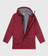 Load image into Gallery viewer, AW25 - A0E7F 02 BURGUNDY FALL WINTER 2025/26 ICONIC RAINCOATS SAILOR
