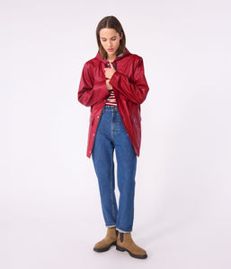 AW25 - A0E7F 02 BURGUNDY FALL WINTER 2025/26 ICONIC RAINCOATS SAILOR