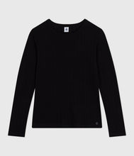Load image into Gallery viewer, AW25 - A0E7R 03 BLACK LONG SLEEVES CREWNECK TEE FALL WINTER 2025/26
