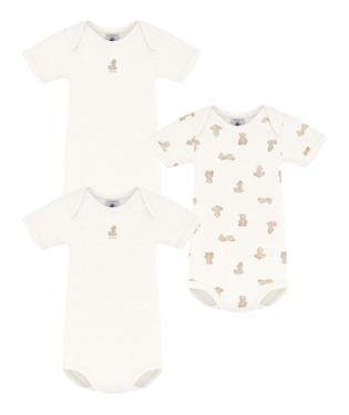 AW25 - A0E8I 00 WHITE BODYSUITS FALL WINTER 2025/26 NEWBORN