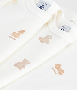AW25 - A0E8I 00 WHITE BODYSUITS FALL WINTER 2025/26 NEWBORN