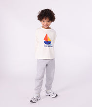 Load image into Gallery viewer, AW25 - A0E8V 01 WHITE FALL WINTER 2025/26 LONG SLEEVES SAILOR TSHIRTS
