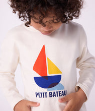 Load image into Gallery viewer, AW25 - A0E8V 01 WHITE FALL WINTER 2025/26 LONG SLEEVES SAILOR TSHIRTS
