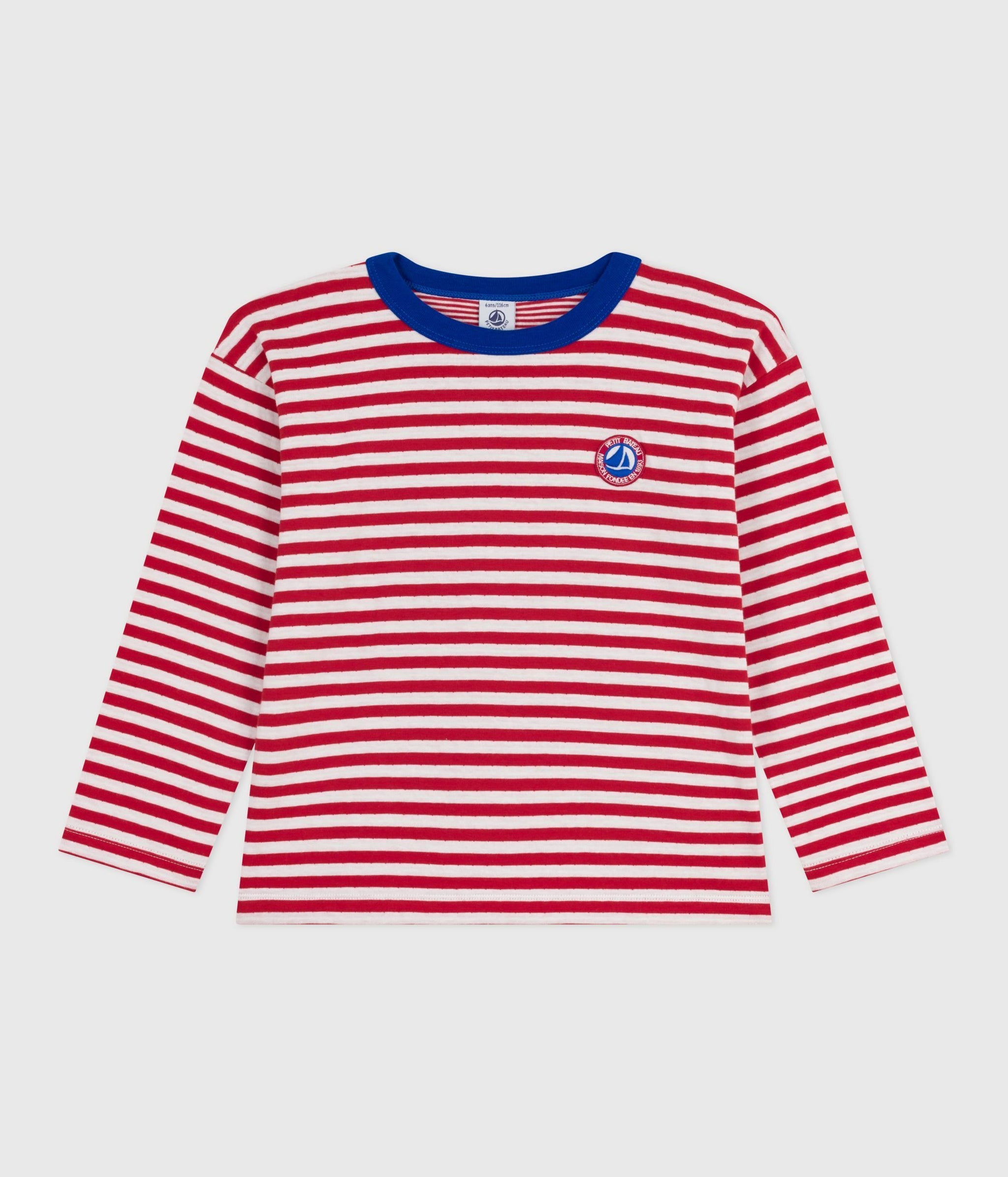 AW25 - A0E8Y 02 RED WHITE FALL WINTER 2025/26 LONG SLEEVES STRIPES TSHIRTS