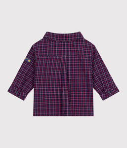 AW25 - A0EA4 09 NAVY RED FALL WINTER 2025/26 LONG SLEEVES TOP