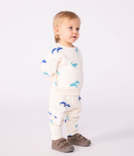 Load image into Gallery viewer, AW25 - A0EAH 01 WHITE MULTI FALL WINTER 2025/26 LONG SLEEVES OUTFITS SAILOR SWEATPANTS SWEATSHIRTS
