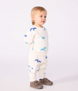 AW25 - A0EAH 01 WHITE MULTI FALL WINTER 2025/26 LONG SLEEVES OUTFITS SAILOR SWEATPANTS SWEATSHIRTS