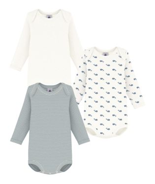 AW25 - A0EB1 00 WHITE MULTI BODYSUITS FALL WINTER 2025/26 LONG SLEEVES NEWBORN SAILOR