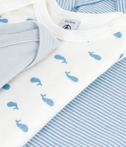 AW25 - A0EB1 00 WHITE MULTI BODYSUITS FALL WINTER 2025/26 LONG SLEEVES NEWBORN SAILOR