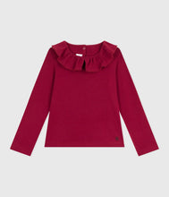 Load image into Gallery viewer, AW25 - A0EBB 03 BURGUNDY FALL WINTER 2025/26 LONG SLEEVES T-SHIRTS
