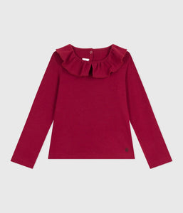 AW25 - A0EBB 03 BURGUNDY FALL WINTER 2025/26 LONG SLEEVES T-SHIRTS
