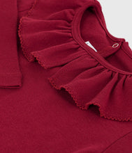 Load image into Gallery viewer, AW25 - A0EBB 03 BURGUNDY FALL WINTER 2025/26 LONG SLEEVES T-SHIRTS

