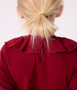 AW25 - A0EBB 03 BURGUNDY FALL WINTER 2025/26 LONG SLEEVES T-SHIRTS