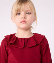Load image into Gallery viewer, AW25 - A0EBB 03 BURGUNDY FALL WINTER 2025/26 LONG SLEEVES T-SHIRTS
