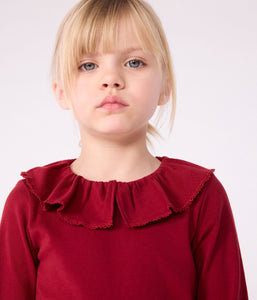 AW25 - A0EBB 03 BURGUNDY FALL WINTER 2025/26 LONG SLEEVES T-SHIRTS