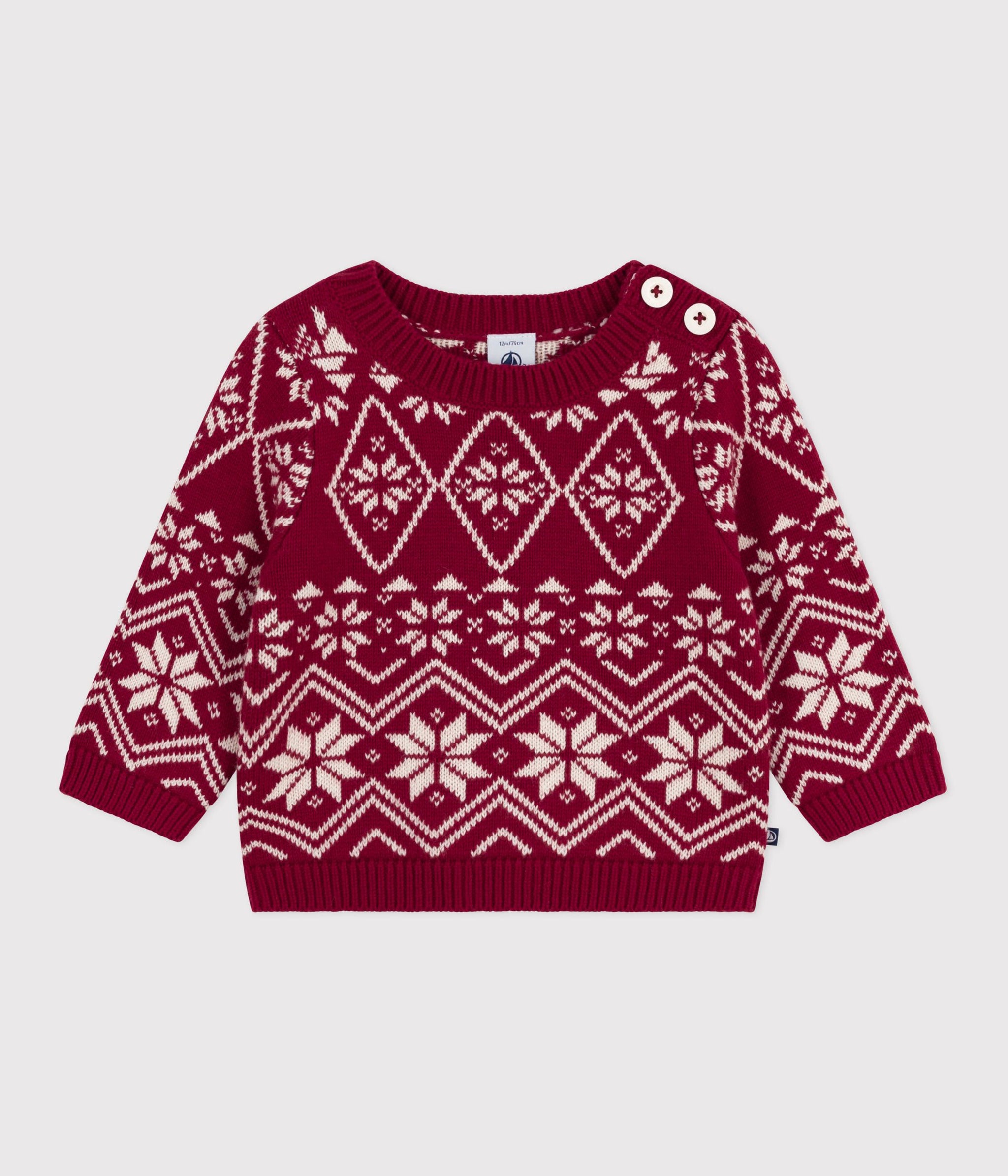 AW25 - A0EBD 01 RED FALL WINTER 2025/26 LONG SLEEVES SWEATER TOP