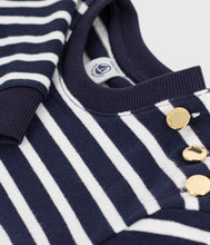 Load image into Gallery viewer, AW25 - A0EBL 01 SMOKING/MARSHMALLOW DRESSES FALL WINTER 2025/26 LONG SLEEVES STRIPES
