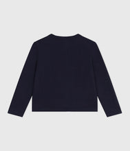 Load image into Gallery viewer, AW25 - A0EBN 01 NAVY CARDIGAN FALL WINTER 2025/26 HEARTS LONG SLEEVES
