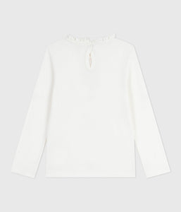AW25 - A0EBU 01 WHITE FALL WINTER 2025/26 LONG SLEEVES T-SHIRTS