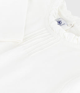 AW25 - A0EBU 01 WHITE FALL WINTER 2025/26 LONG SLEEVES T-SHIRTS