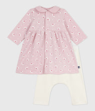 Load image into Gallery viewer, AW25 - A0EC8 01 PINK WHITE DRESSES FALL WINTER 2025/26 FLORAL
