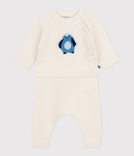Load image into Gallery viewer, AW25 - A0ECA 01 WHITE FALL WINTER 2025/26 NEWBORN OUTFITS SWEATER
