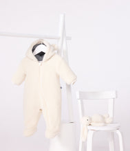 Load image into Gallery viewer, AW25 - A0ECM 03 CREAM FALL WINTER 2025/26 JACKET LONG SLEEVES NEWBORN OUTFITS OVERALLS
