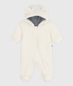 AW25 - A0ECM 03 CREAM FALL WINTER 2025/26 JACKET LONG SLEEVES NEWBORN OUTFITS OVERALLS