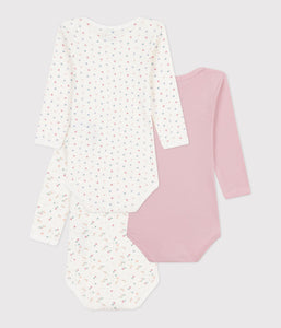 AW25 - A0ED1 00 MULTI BODYSUITS FALL WINTER 2025/26 FLORAL HEARTS NEWBORN