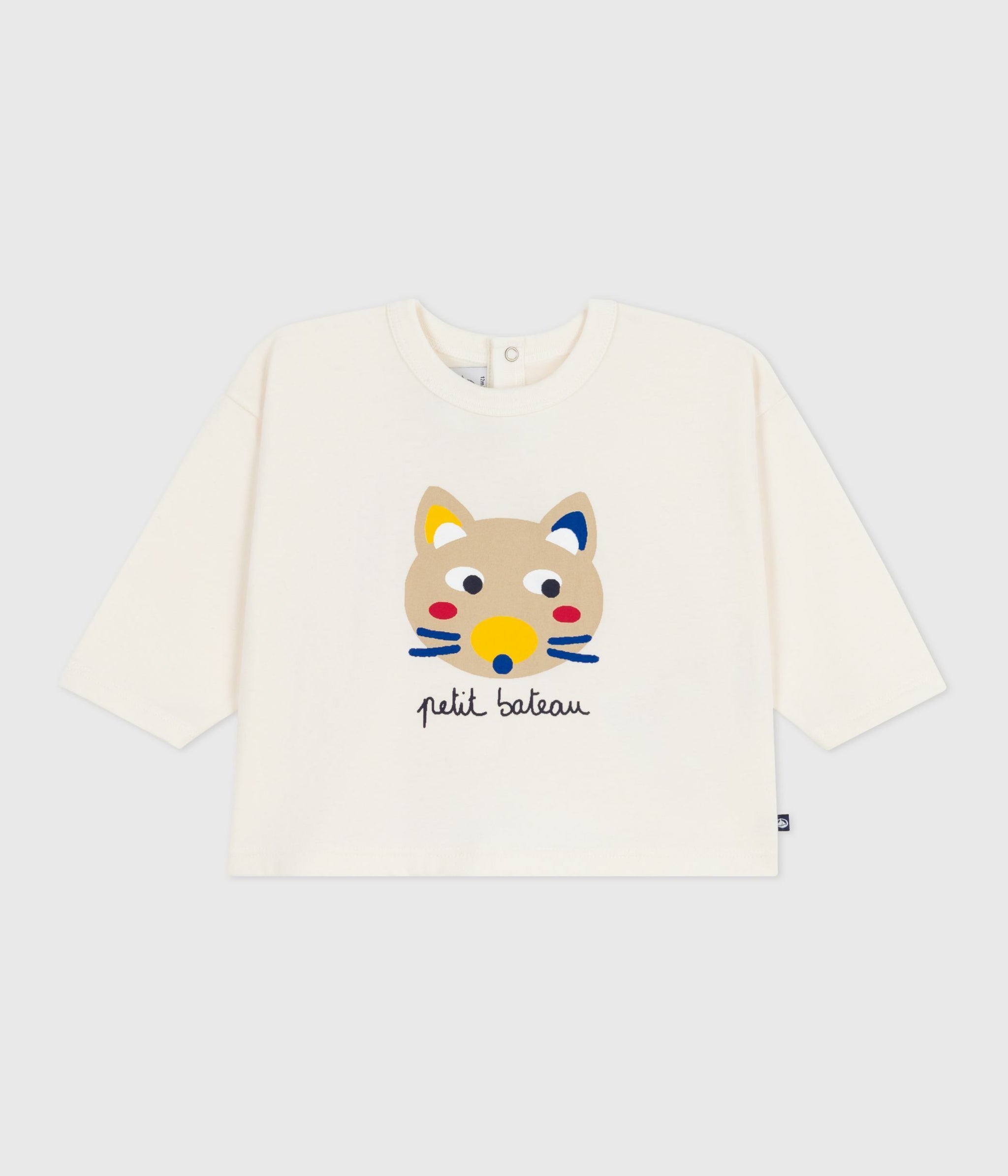 AW25 - A0EDV 01 WHITE FOX FALL WINTER 2025/26 LONG SLEEVES TEE TOPS