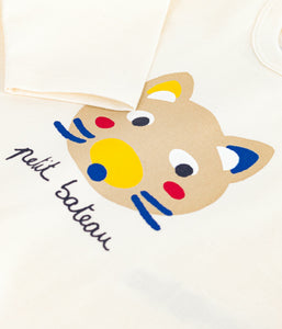 AW25 - A0EDV 01 WHITE FOX FALL WINTER 2025/26 LONG SLEEVES TEE