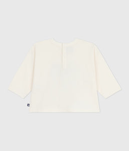 AW25 - A0EDV 01 WHITE FOX FALL WINTER 2025/26 LONG SLEEVES TEE