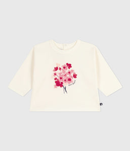 AW25 - A0EDV 02 WHITE FALL WINTER 2025/26 LONG SLEEVES TEE
