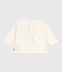 AW25 - A0EDV 02 WHITE FALL WINTER 2025/26 LONG SLEEVES TEE