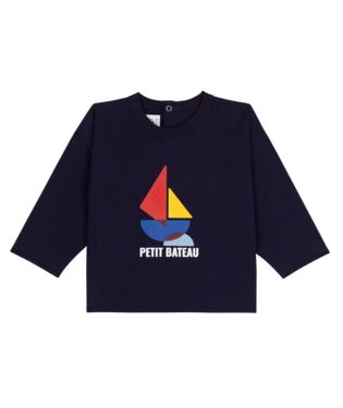 AW25 - A0EDV 03 NAVY FALL WINTER 2025/26 LONG SLEEVES SAILOR TOP