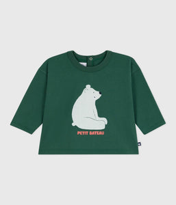 AW25 - A0EDV 04 GREEN FALL WINTER 2025/26 LONG SLEEVES TEE TOP