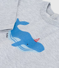 Load image into Gallery viewer, AW25 - A0EE2 01 GREY FALL WINTER 2025/26 LONG SLEEVES SAILOR TEE TOP
